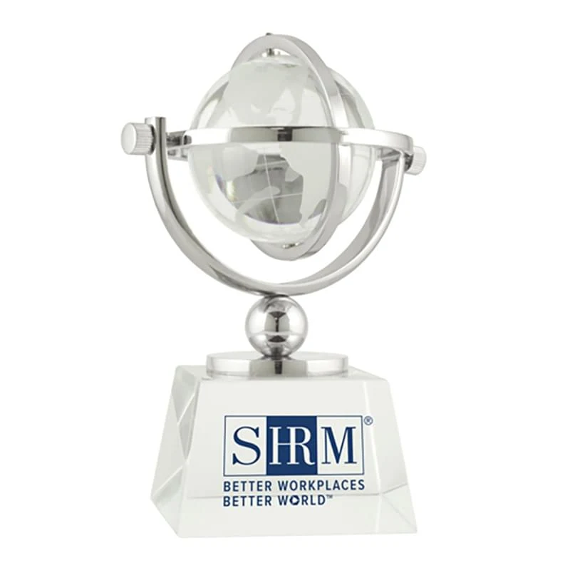 Crystal World Globe 1