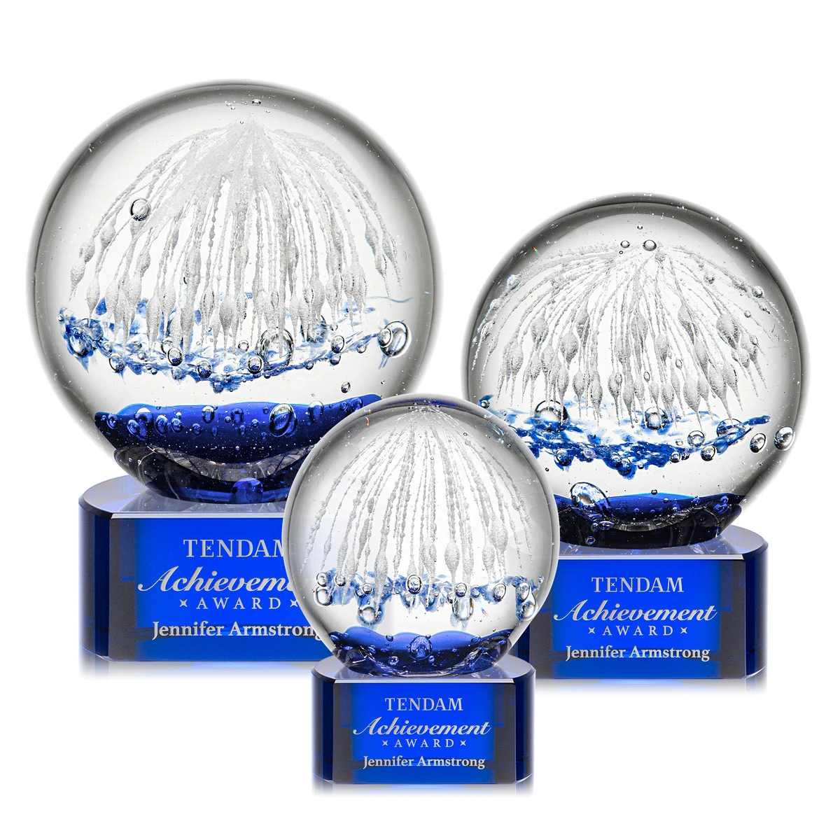 Starburst Award on Paragon Base - Blue 1