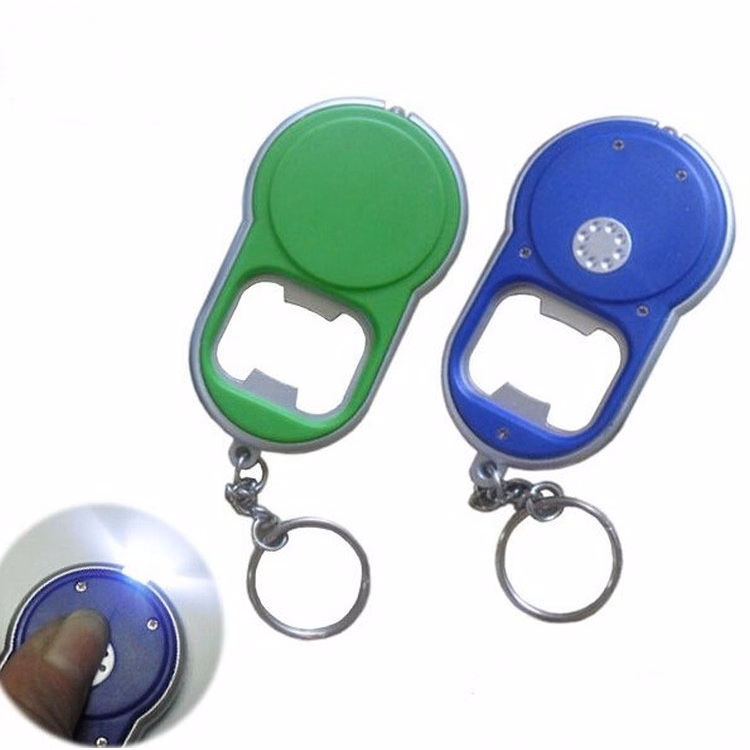 Bottle Opener with LED Light/ Custom Key Tag