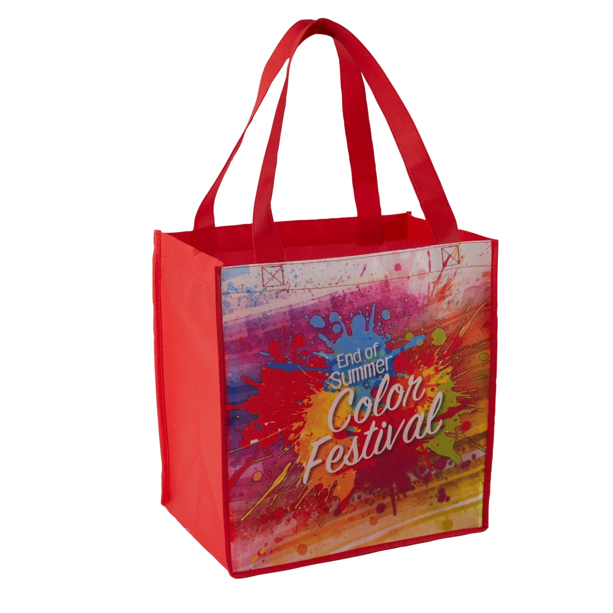 Sublimated Non-Woven Grocery Tote Bag 1