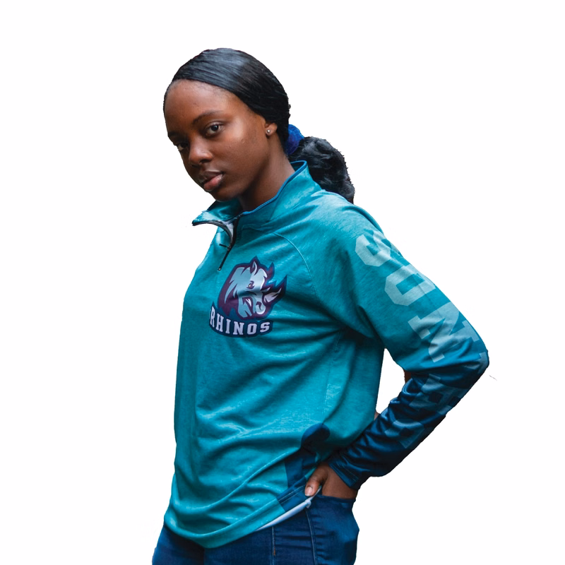 Sublimated Quarter Zip Sweater