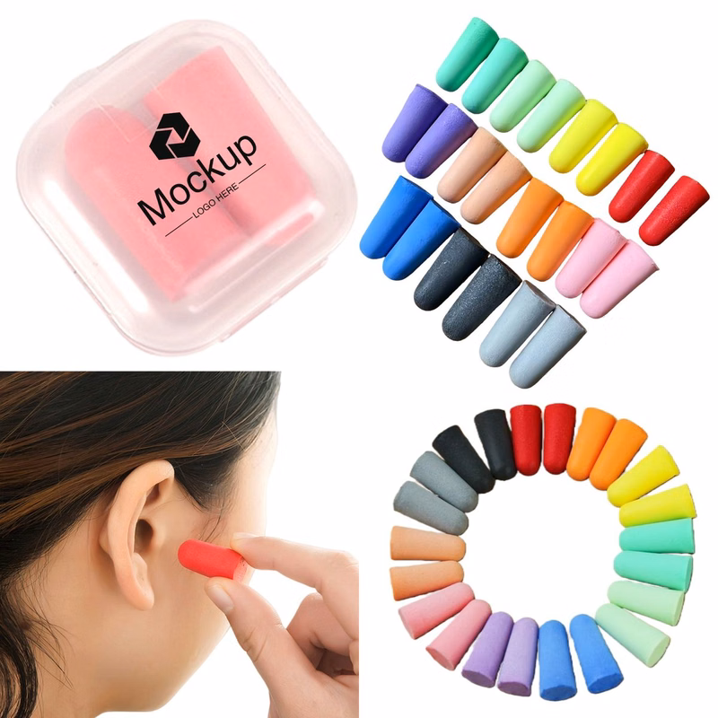 Travel Soft Foam Storage Box Ear Plug