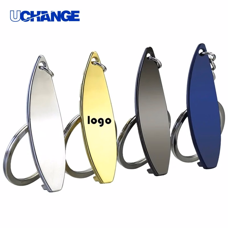 Surfboard Keychain Pendant Coastal Theme Decorative Accessory