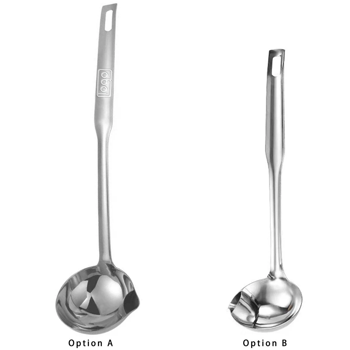 Stainless Steel Oil Separator Soup Ladle 1