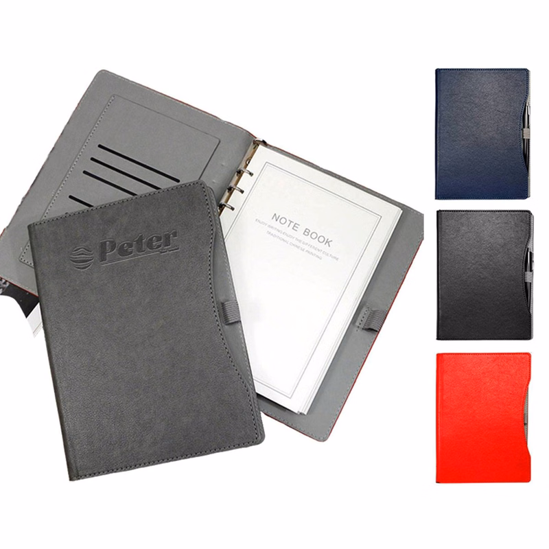 A5 PU Leather Binder Notebook