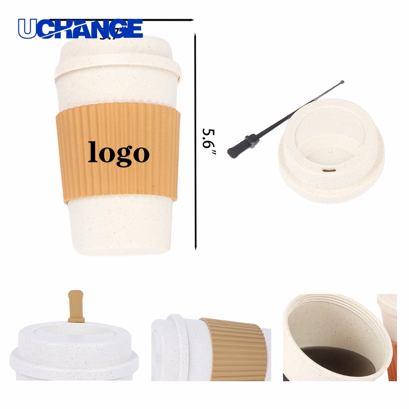 Full Color Minimalist Customized Coffee Cup Container (16oz)