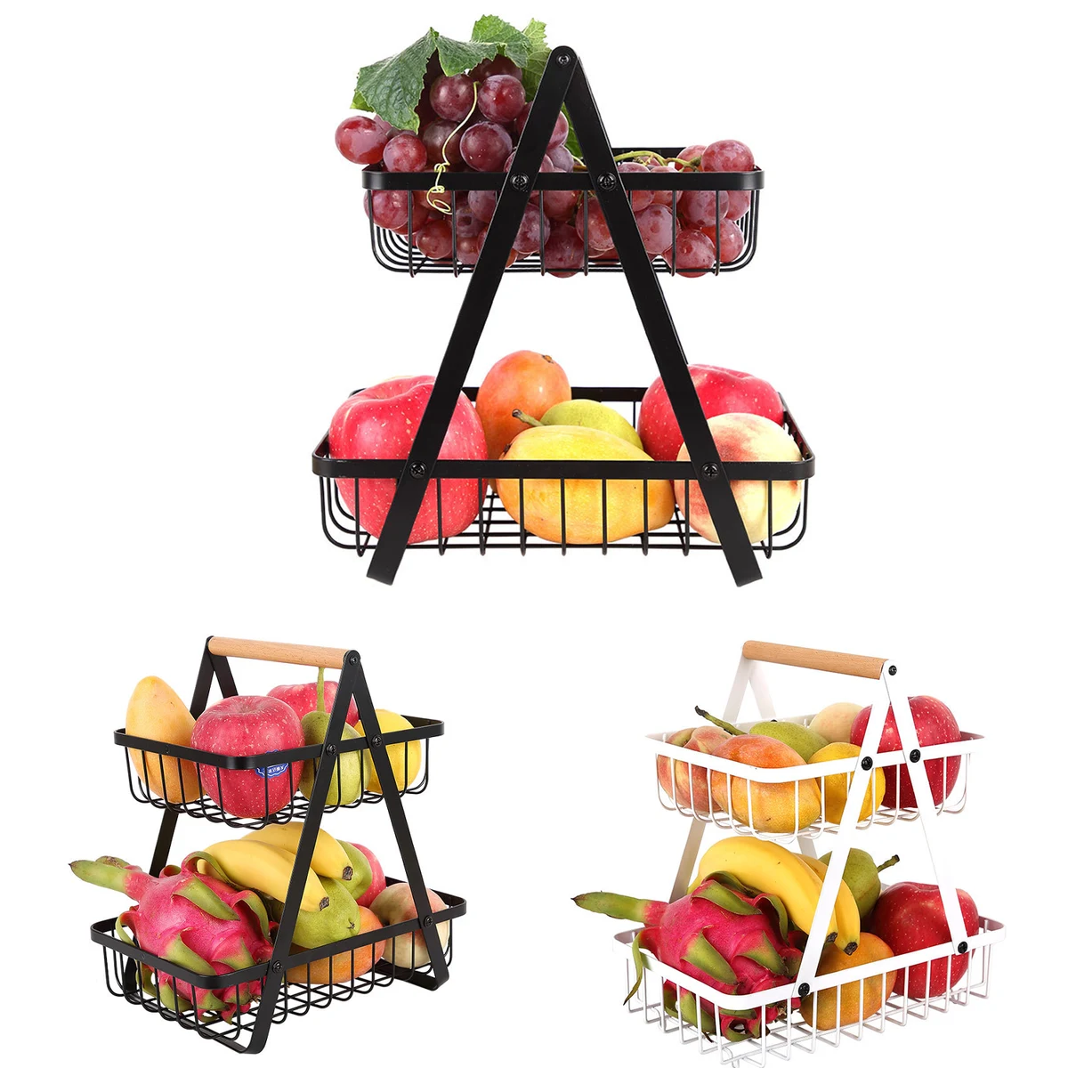 2 Tier Fruit Basket 1