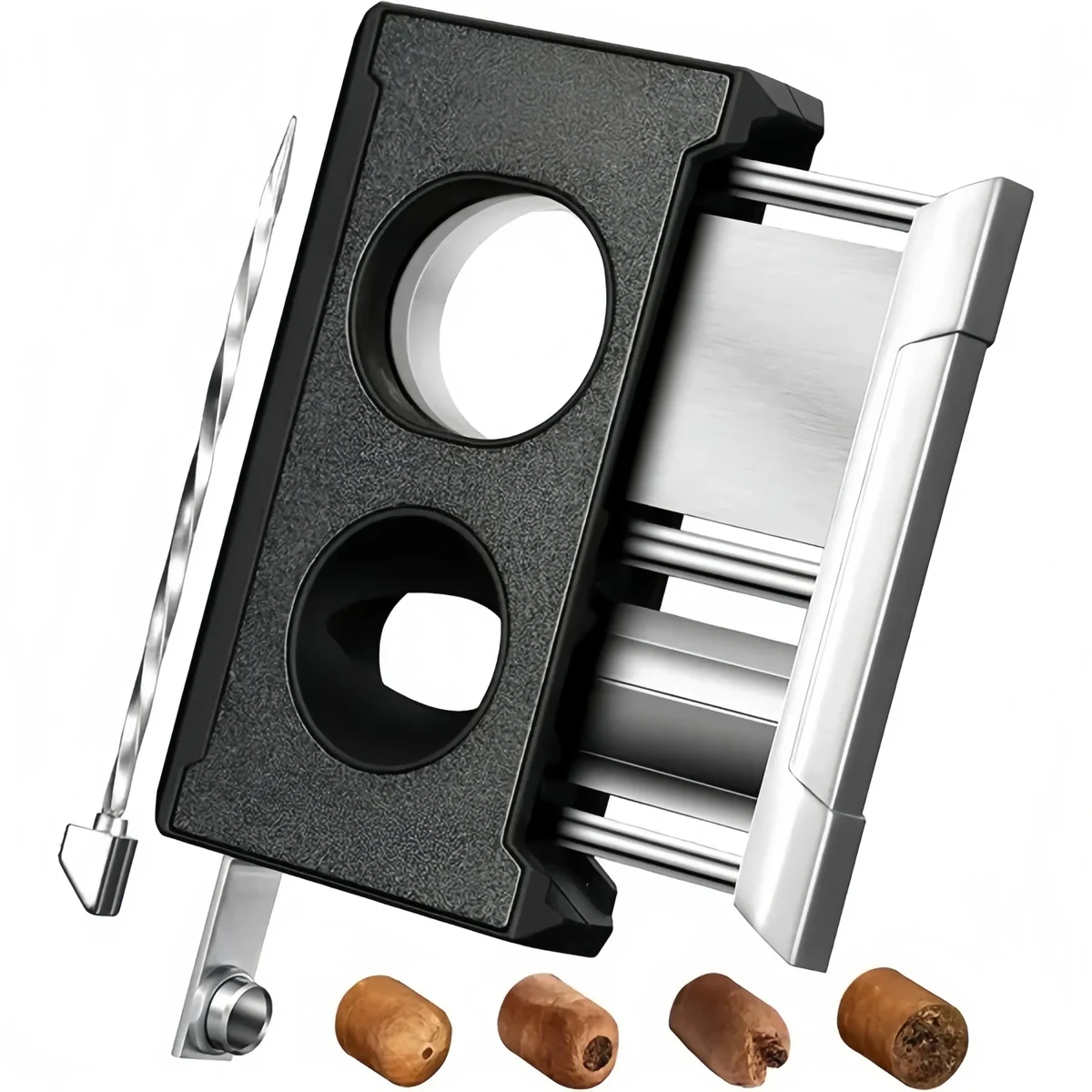 Cigar Cutter Guillotine 4 in 1 1