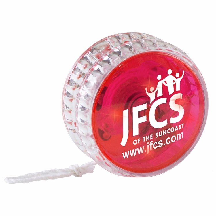 "Go-Yo Red" Red Light-Up LED Yo-Yo