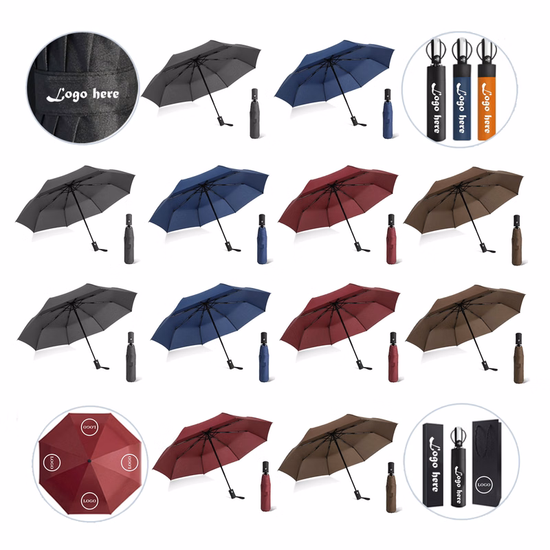 MOQ50 Business Umbrella For Both Sunny And Rainy Days