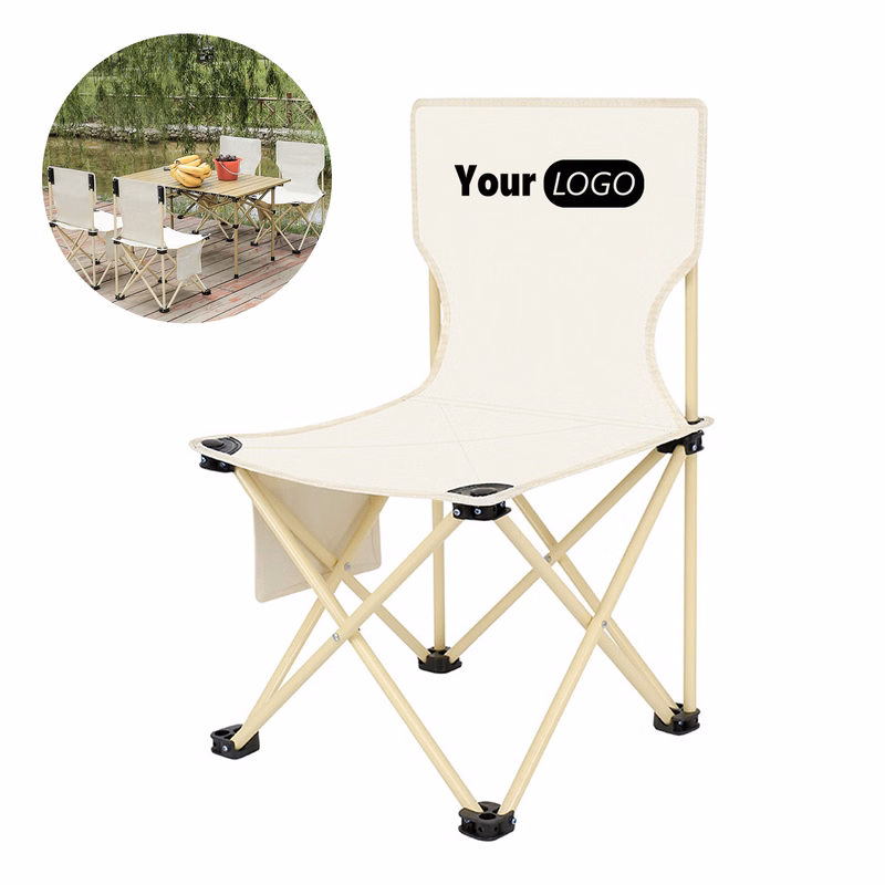 Foldable Outdoor Chair Featuring Armrest Pocket