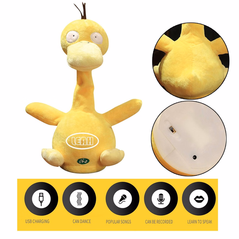 Talking Duck Plush Toys Repeat What You Say .