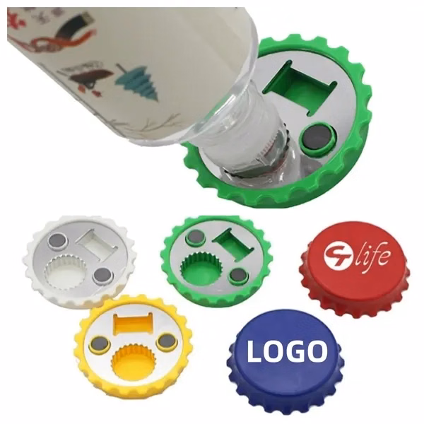 Cool Bottle Opener Magnet for Commutes, Fitness and Travel