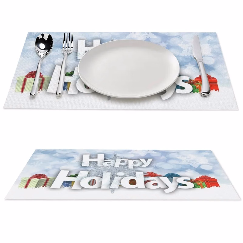PVC Woven Placemat with Logo