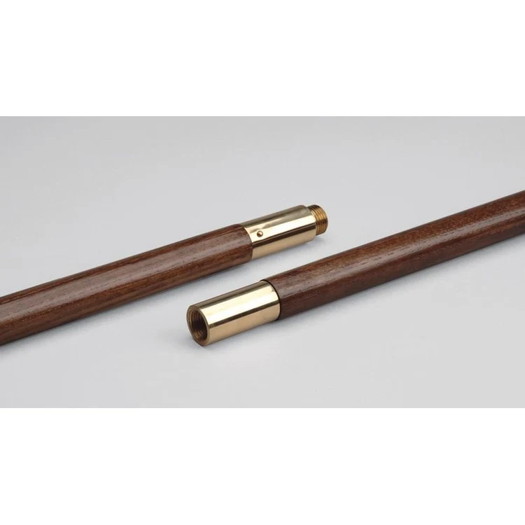 Oak Finished Indoor Flagpole - 8' Length 1" Diameter 1