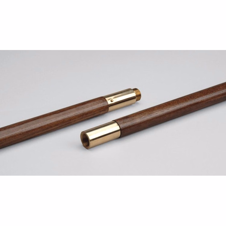 Oak Finished Indoor Flagpole - 8' Length 1" Diameter