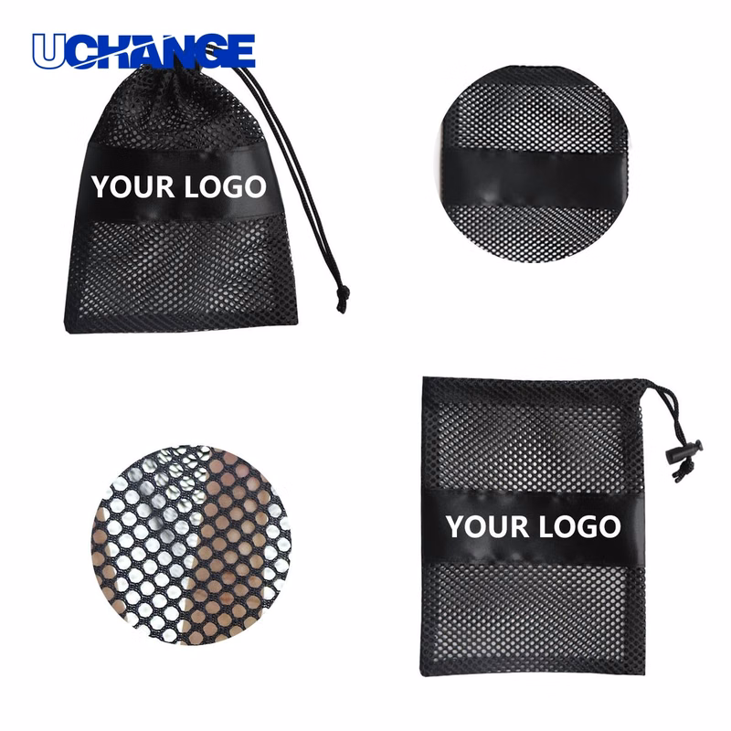 Mesh Drawstring Equipment Bag Organizer 6.3 x 9.8 Inches