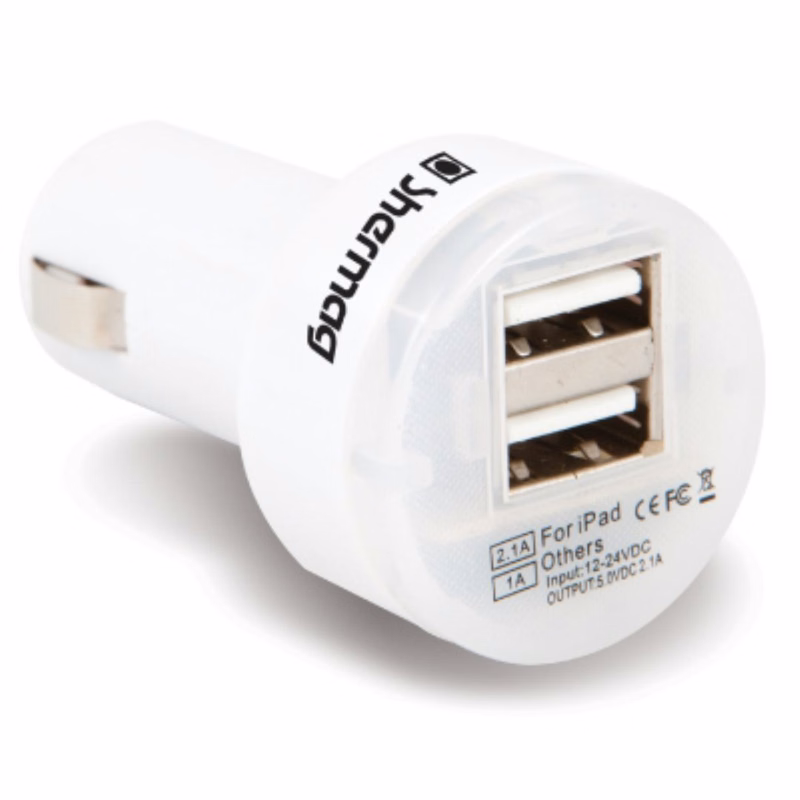 Mini 2 Port Car Charger