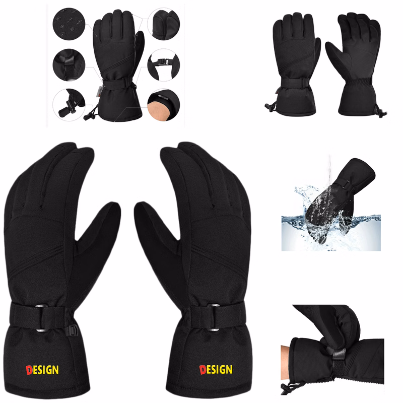 Winter Warm Touchscreen Ski Gloves