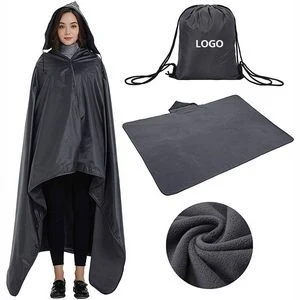 Fleece Waterproof Blanket For Picnic 1