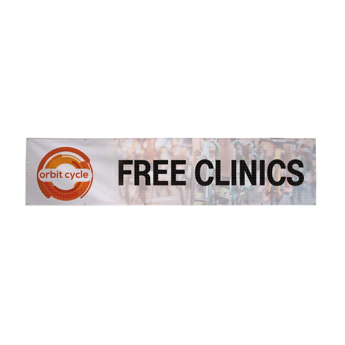 36" x 15' Mesh Fabric Fence Banner 1