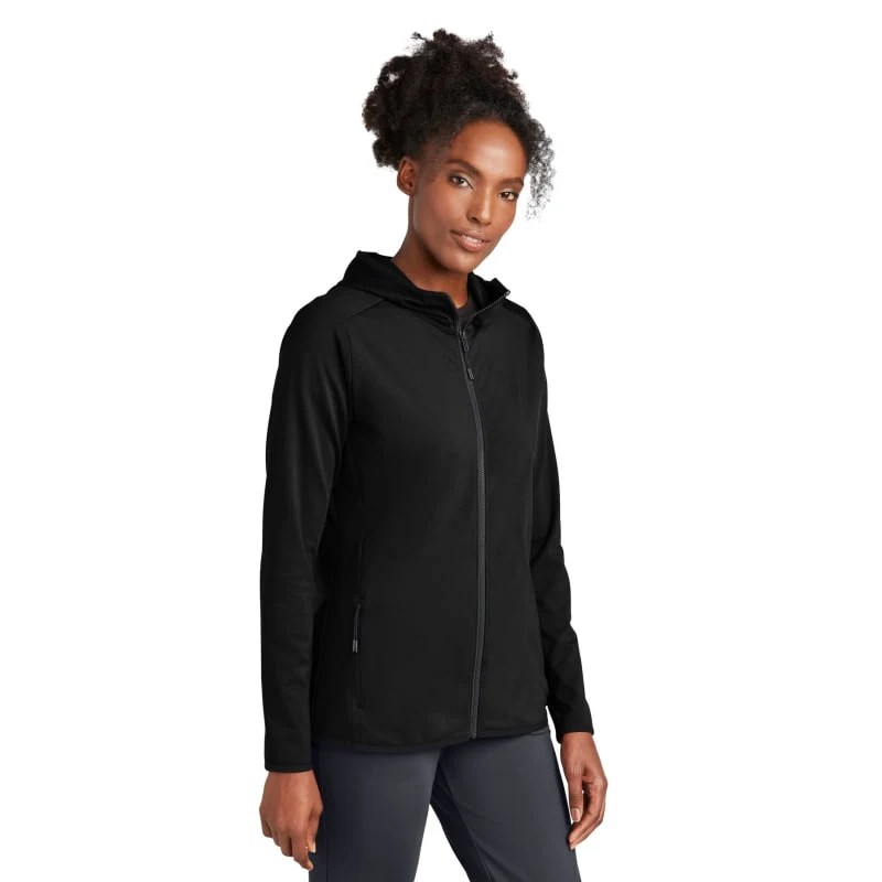 Sport-Tek Women's Circuit Hooded Full-Zip 1