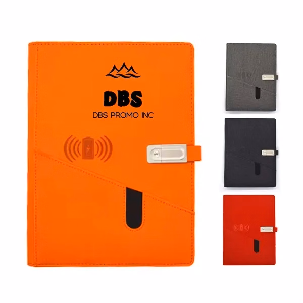 Multifunctional Wireless Charging Business Notebook