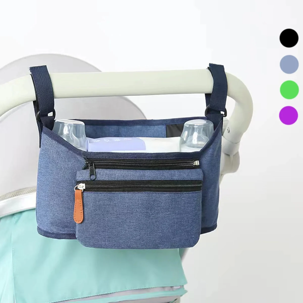 Grab And Go Baby Stroller Organizer 1