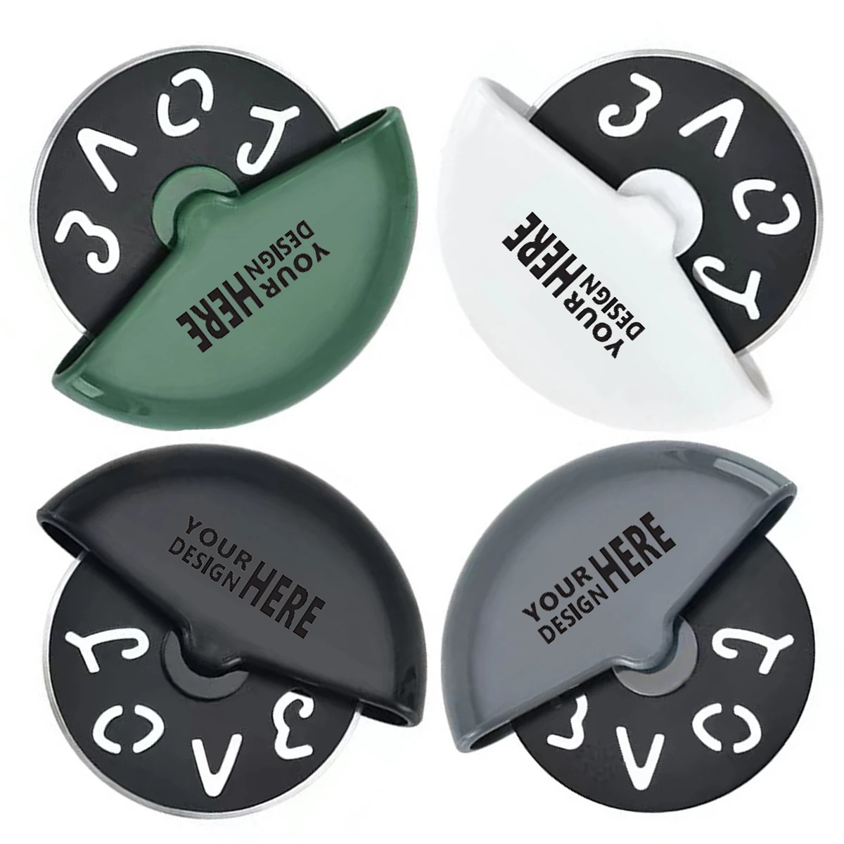 Stainless Steel Roller-Based Pizza Cutter 1
