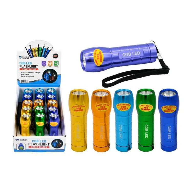 COB LED Flashlight - Assorted 1
