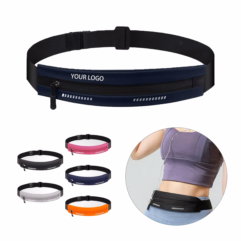 MOQ:50pcs Reflective Travel Waist Bag
