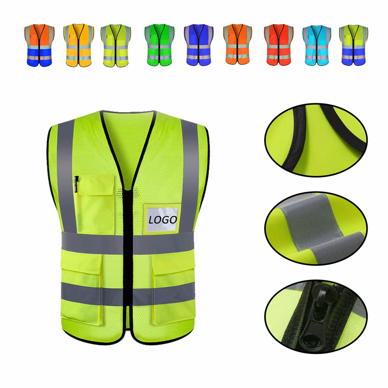 Full Color Safety Vest Men