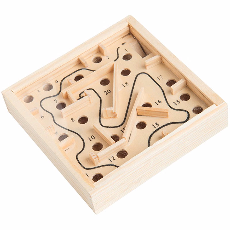 Wooden Maze Puzzle
