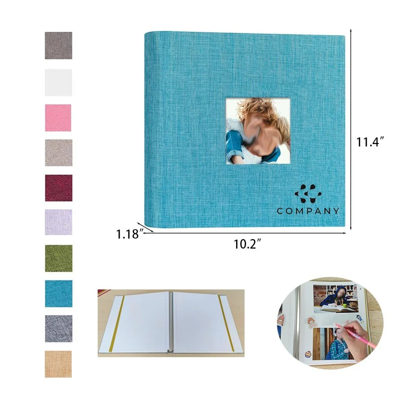 Linen Cover with Memo Areas Photobook 1