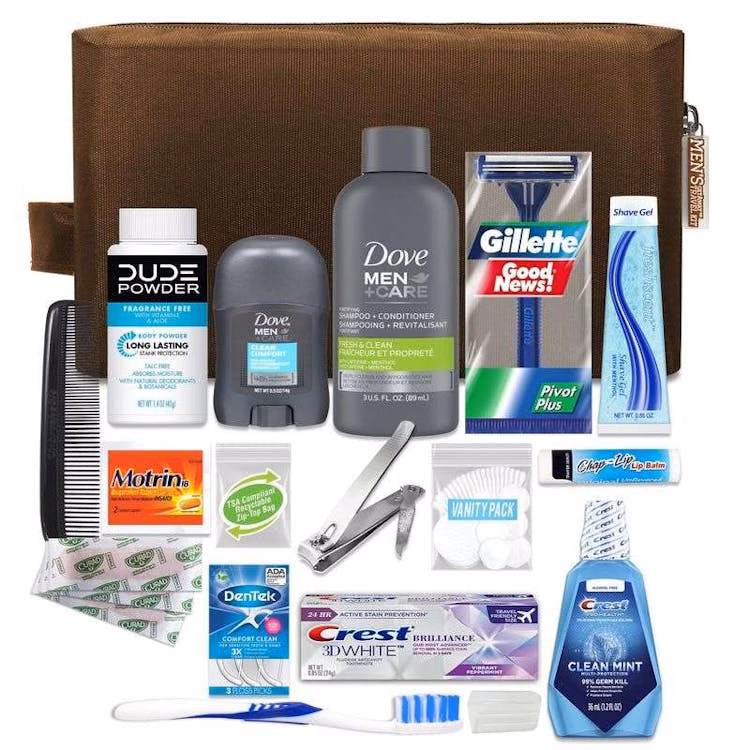 Men's Premium Travel Kit 20 Pieces
