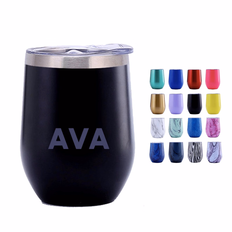 12oz Stainless Steel Eggshell Cup