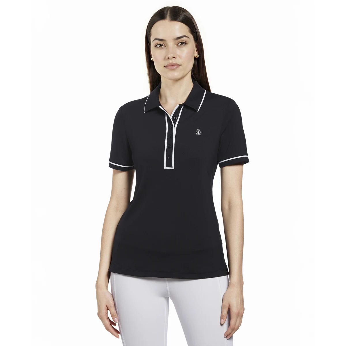 Performance Veronica Short Sleeve Golf Polo Shirt 1