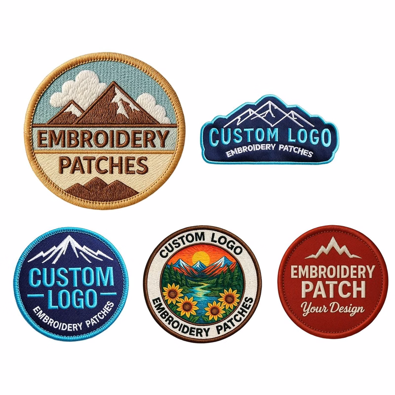 Custom Embroidered Iron On Patch