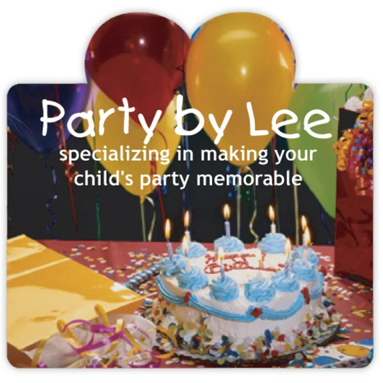 Vinyl Label (2.25"x2.125") Balloon 1