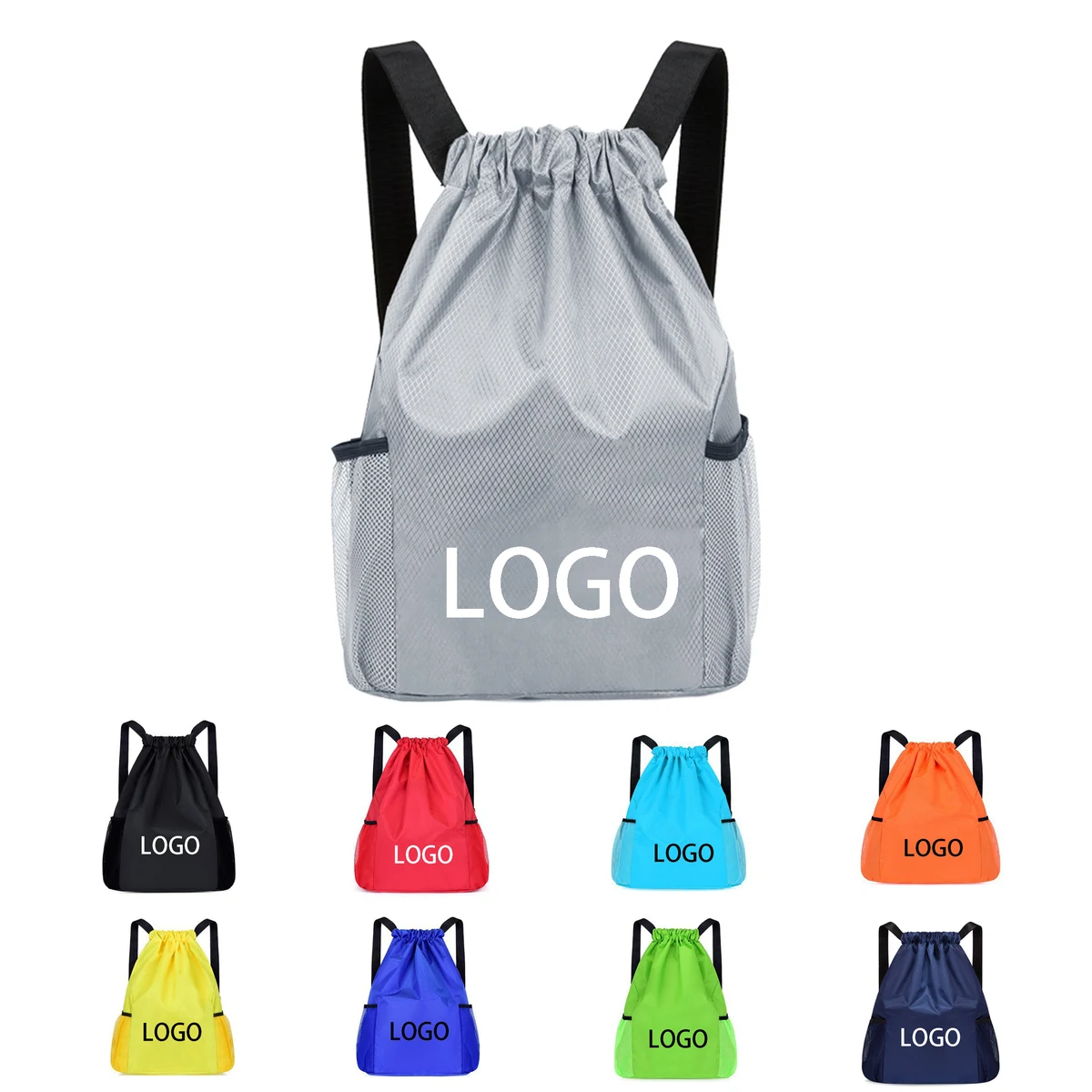 Oxford Drawstring Sports Backpack 1