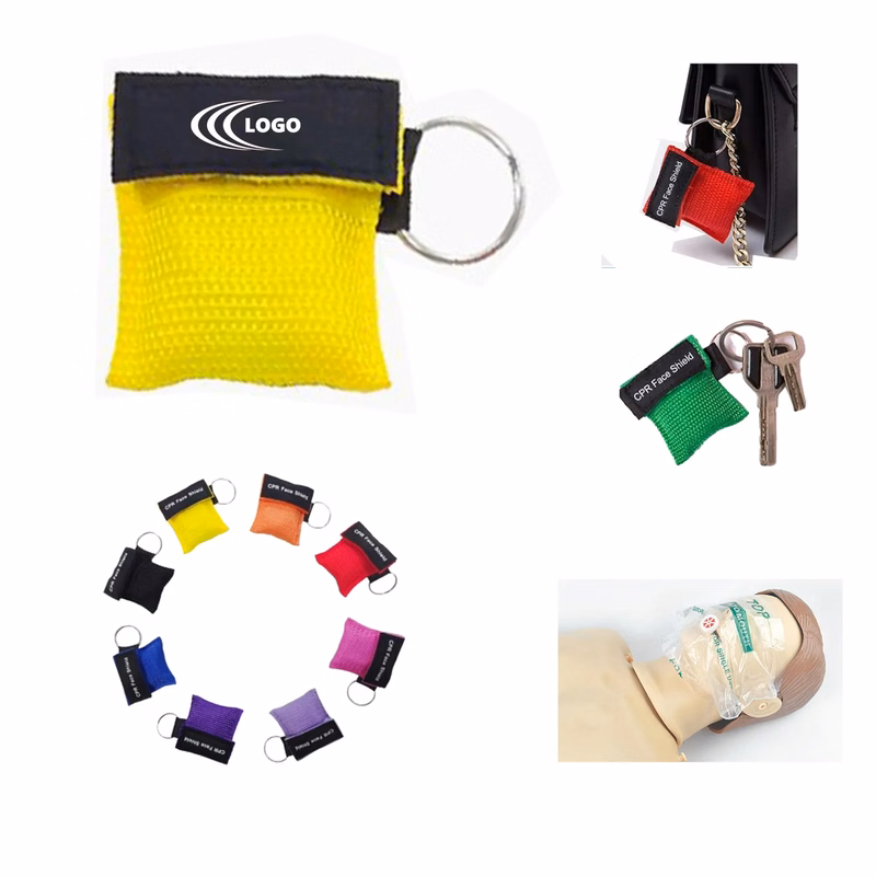 Custom CPR Face Shield Mask Keychain