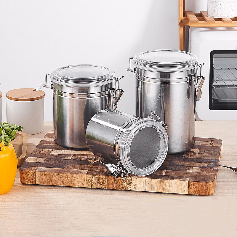 Stainless steel Airtight Jar Sealed Tank
