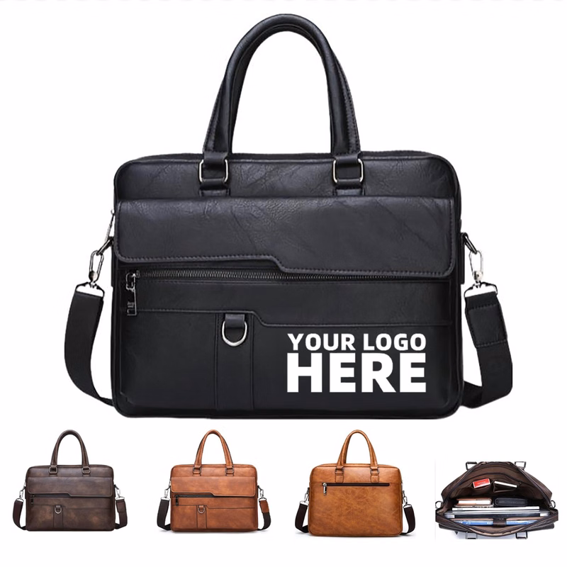 PU Laptop Crossbody Bag