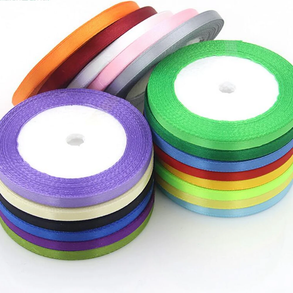 Solid Polyester Satin Ribbon 1