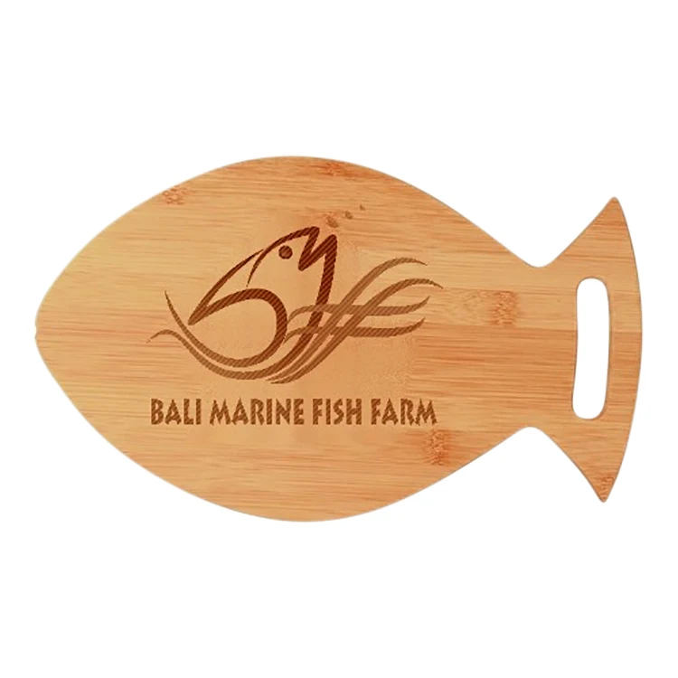 Bamboo Bay Cutting Board - Fish Shape 1