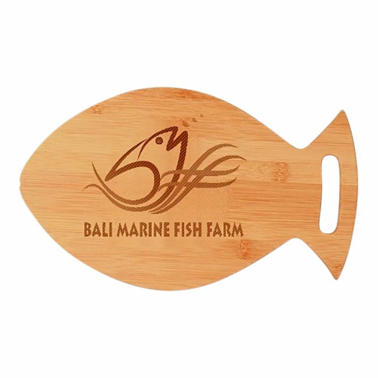 Bamboo Bay Cutting Board - Fish Shape