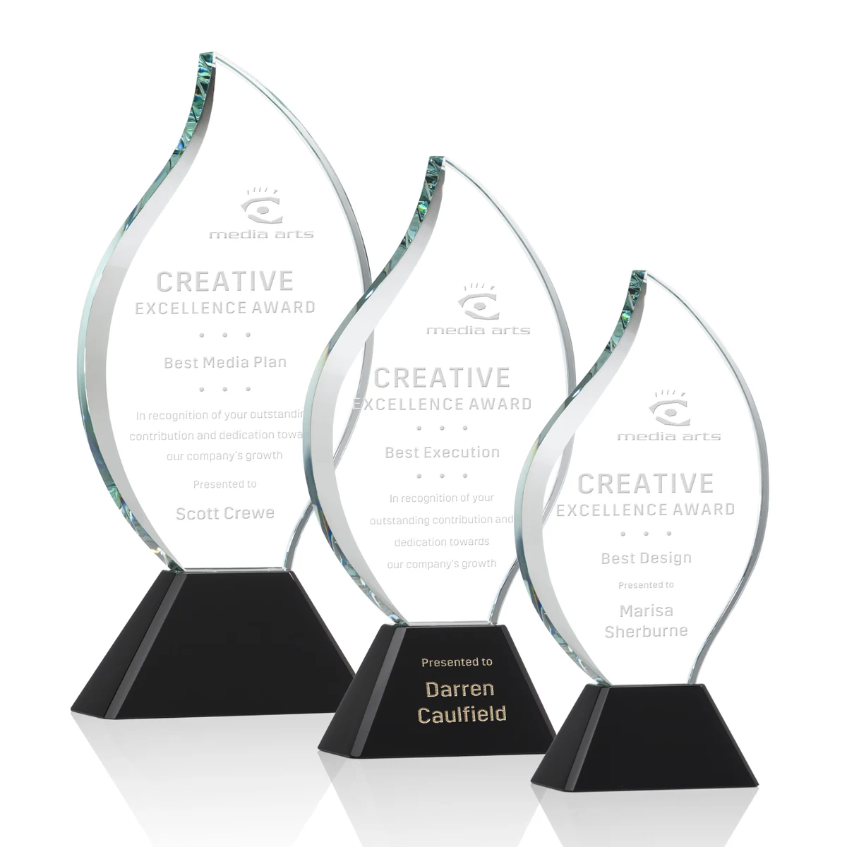 Norina Flame Award - Black 1