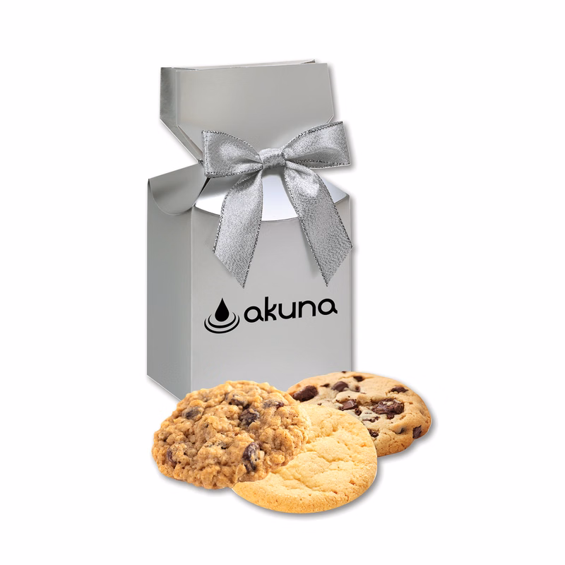Homestyle Cookies in Silver Premium Delights Gift Box