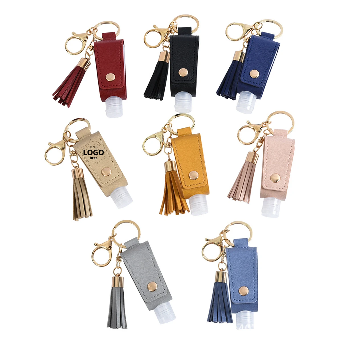 Hand Sanitizer Bottle Case Keychain 1