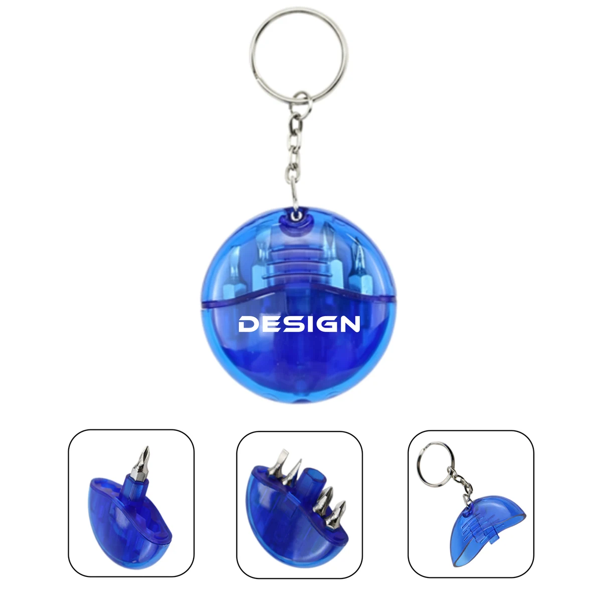 Round Keychain Tool Kit 1